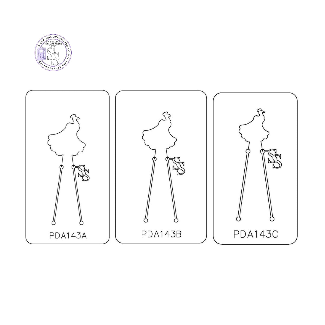 PANCAKE DIE PDA143 PEACOCK